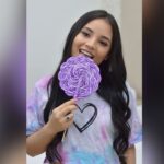 cute Latina teen cam girl licking lollipop